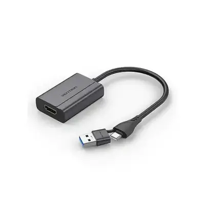 Vention ACYHB USB-C and USB-A to HDMI Adapter